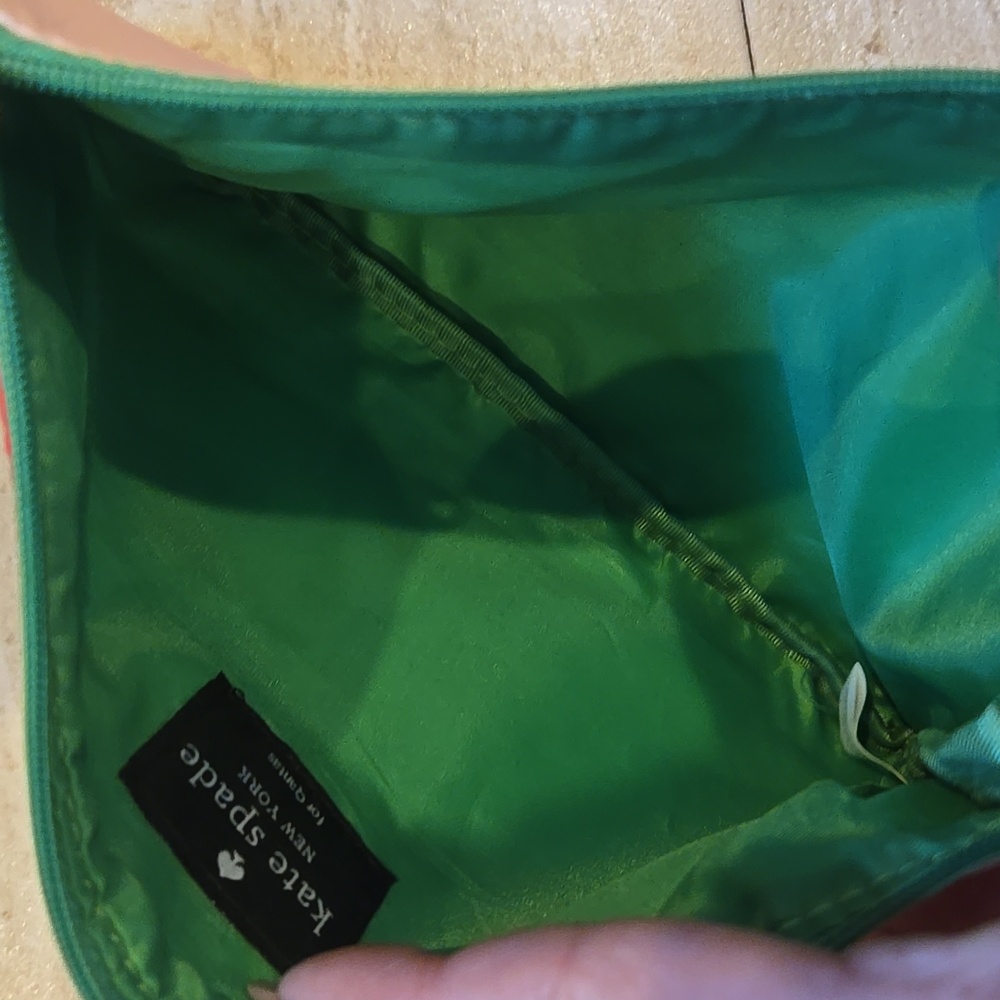 Kate Spade New York for Qantas Multi-Color Brush Strokes Zipper Pouch - Picture 7 of 8
